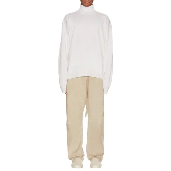 Fear of God Eternal Merino Wool Turtleneck in Cream XX-Large/2X New Unisex Top - Picture 2 of 14